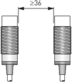 Side by side mounting