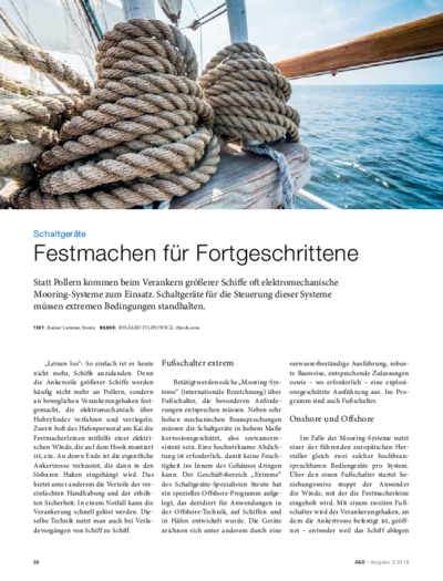 Mooring: advanced course