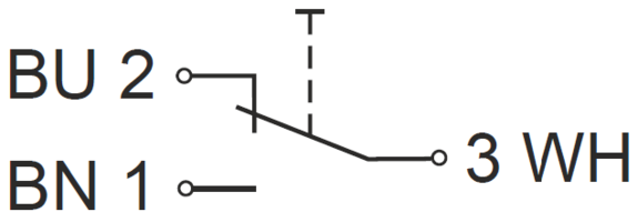 授权按钮触点示意图