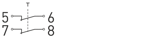 紧急停止按钮触点示意图