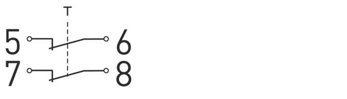 紧急停止按钮触点示意图