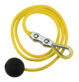 Yellow pull-wire with ball and Duplex wire clamp - 1 m