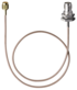 RF R-SMA antenna socket 0.5 m TNC