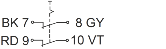 紧急停止按钮触点示意图