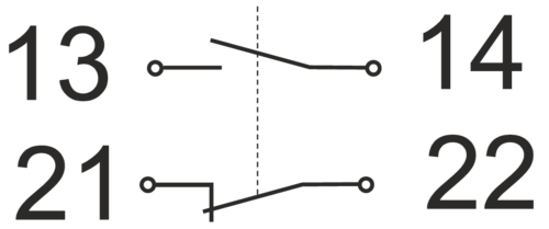 Contact diagram